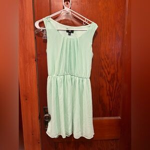 IZ Byer mint green mini dress